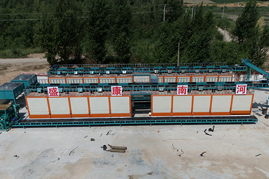 100吨玉米果穗烘干线内蒙赤峰市松山区装机