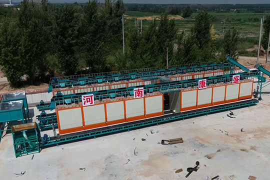 100吨玉米果穗烘干线内蒙赤峰市松山区装机